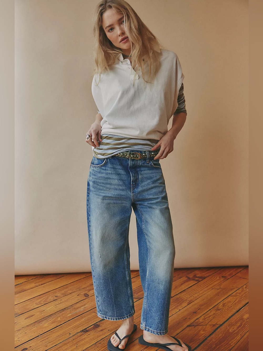 FREE PEOPLE | NWT deep trance boyfriend jeans | size 31